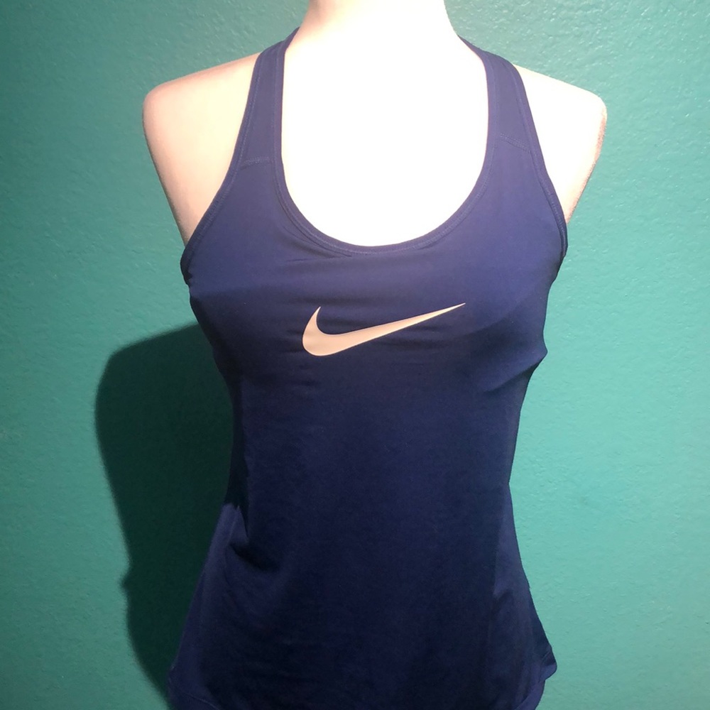 Nike blue sport tank large